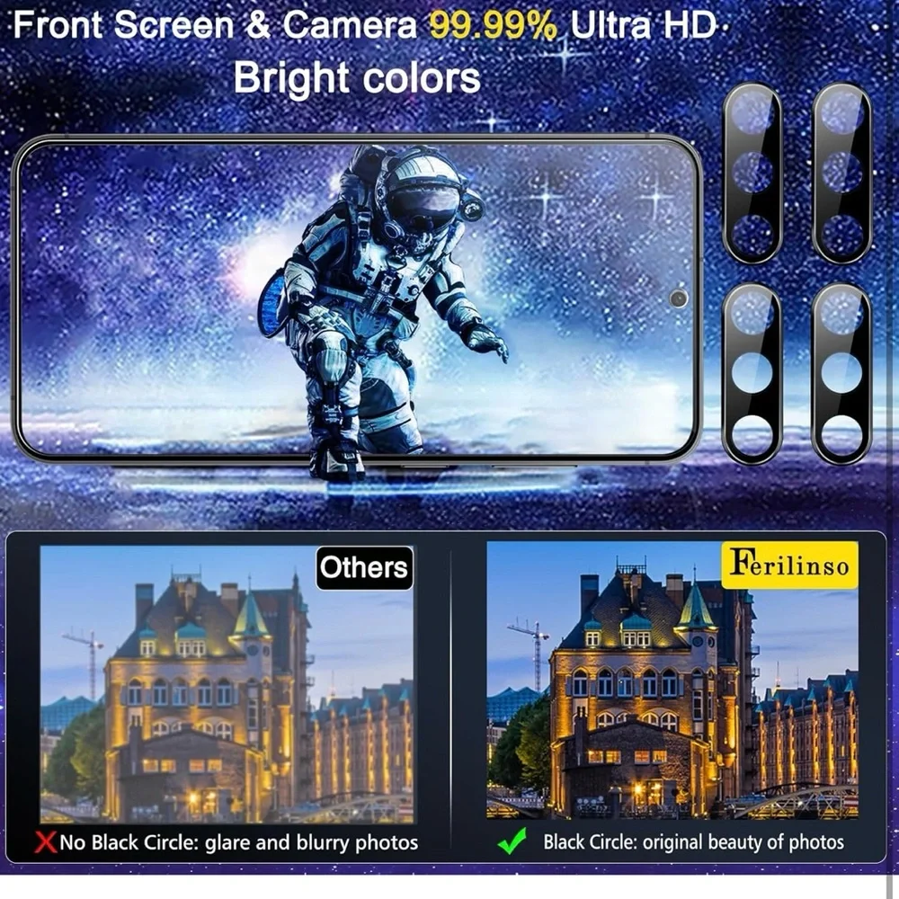Samsung S24 Plus 6.7 INCH Screen Protector-4 packs-brand new